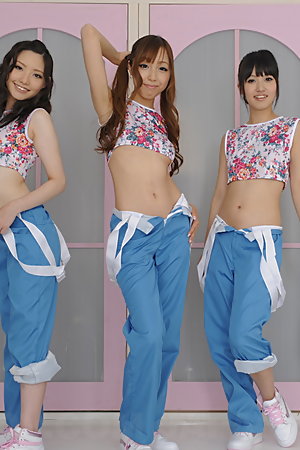 Super hot Jpop singers get completely naked