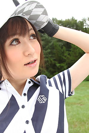Michiru Tsukino is a hot Asian golf darling