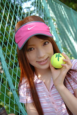 Super hot Nazuna Otoi  shows off outdoors