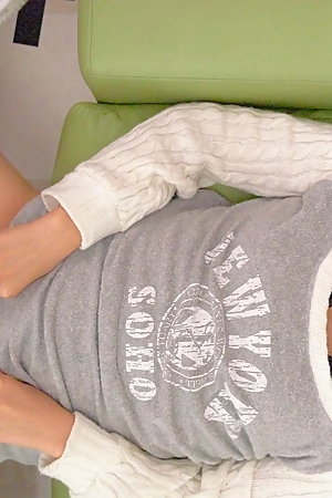 Cute looking Japanese slut sucks a big dick