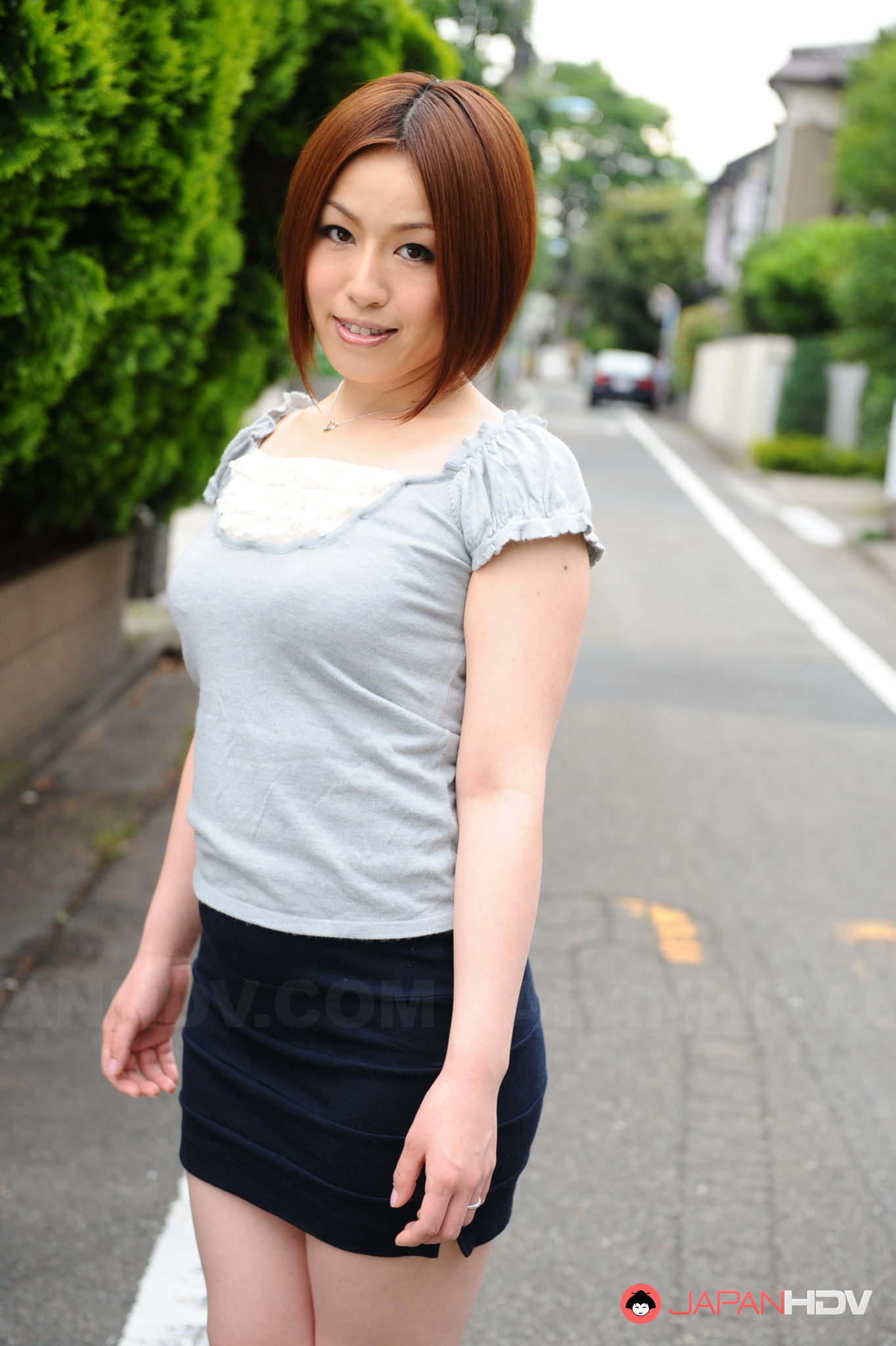Hot Asian Lady Hiromi Tominaga Loves Posing